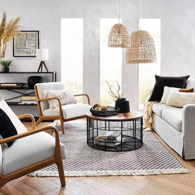  Small Seagrass Light Pendant Light Brown (Includes Energy Efficient Light Bulb) - Threshold™