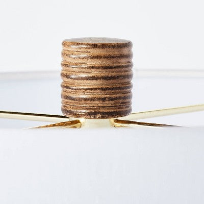  Assembled Resin Table Lamp Tan - Threshold™ Designed With Studio McGee