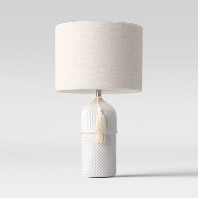  Large Assembled Ceramic Table Lamp White - Threshold™