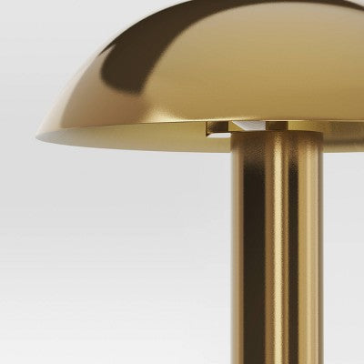  Mild Steel Floor Lamp Brass - Threshold™