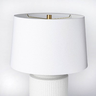  Ceramic Assembled Table Lamp White - Threshold™ Designed With Studio McGee