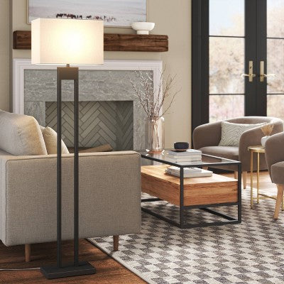  Weston Window Pane Floor Lamp Black - Threshold™