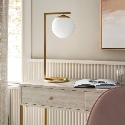  Globe Desk Lamp White - Threshold™