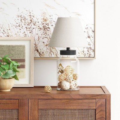  Causal Fillable Small Lamp Base Clear - Threshold