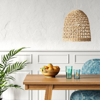  Small Seagrass Light Pendant Light Brown (Includes Energy Efficient Light Bulb) - Threshold™