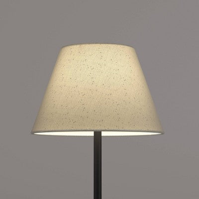  Small Empire Lamp Shade White - Threshold™: Cotton Polyester, Slip Uno Fitter, No Assembly Required