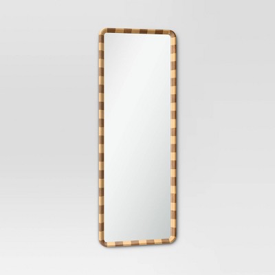  25"x65" Striped Floor Mirror - Threshold™
