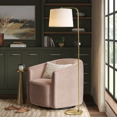  New Traditional Downbridge Floor Lamp Brass - Threshold™