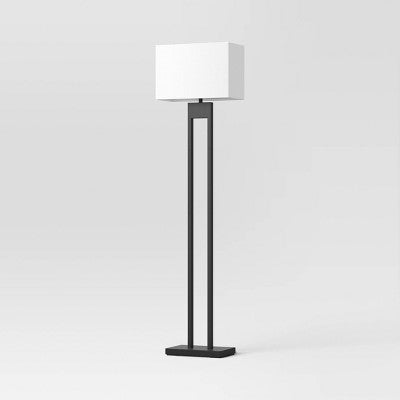  Weston Window Pane Floor Lamp Black - Threshold™