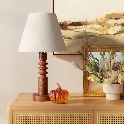  Mid Tone Wood Table Lamp - Threshold™