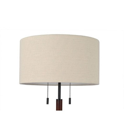  Wood Table Lamp (Includes LED Light Bulb) Black - Threshold™