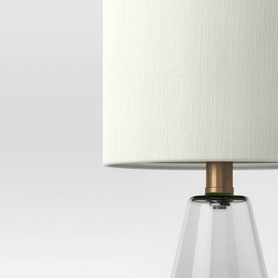  Glass Cone Mini Table Lamp Clear - Threshold™