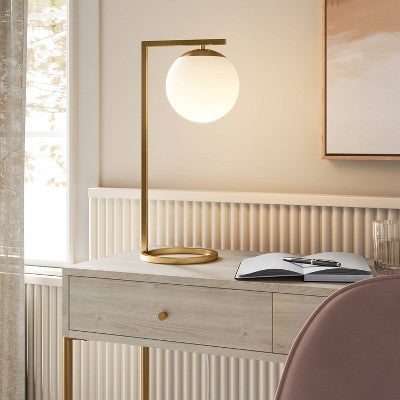  Globe Desk Lamp White - Threshold™