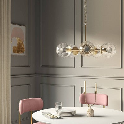  Glass Orb Ceiling Chandelier - Threshold™