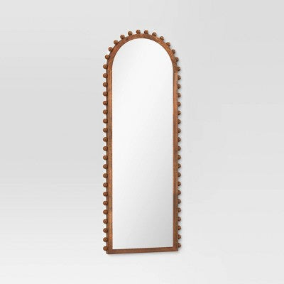  25"x65" Carved Beaded Floor Mirror - Threshold™