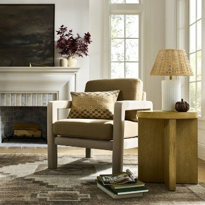  Wicker Lamp Shade Brown - Threshold™ Designed With Studio McGee