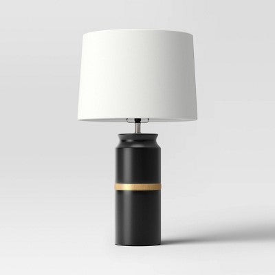  Ceramic And Wood Table Lamp (Includes LED Light Bulb) - Threshold™