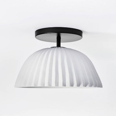  Scalloped Semi-Flush Mount Ceiling Light - Threshold™ Designed With Studio McGee