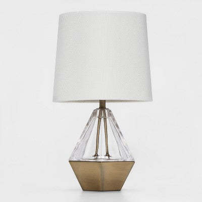  Acrylic Prism Accent Table Lamp Clear - Threshold