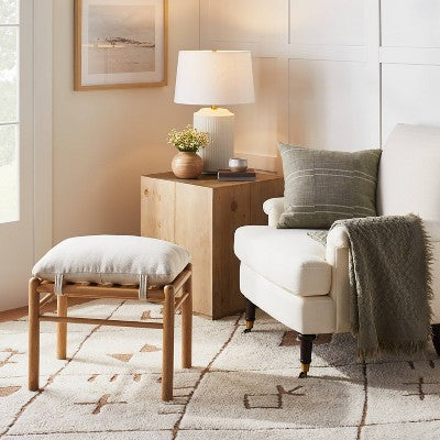  Ceramic Assembled Table Lamp White - Threshold™ Designed With Studio McGee
