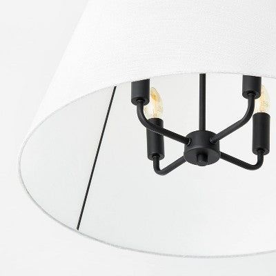  Oversized Sheer Pendant White - Threshold™ Designed With Studio McGee