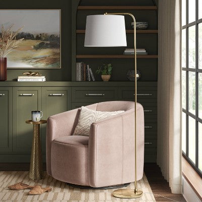  New Traditional Downbridge Floor Lamp Brass - Threshold™