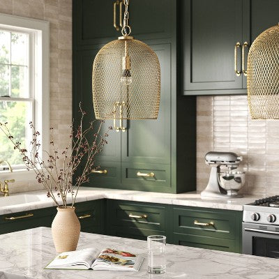  Machined Metal Ceiling Pendant - Threshold™