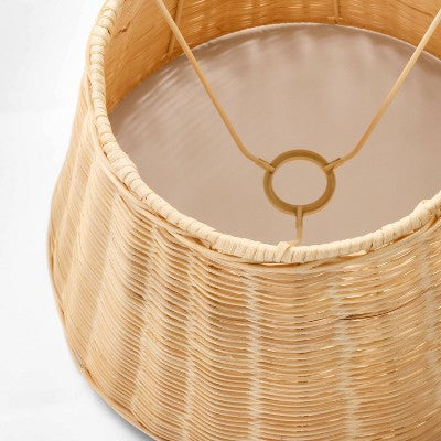  Wicker Lamp Shade Brown - Threshold™ Designed With Studio McGee