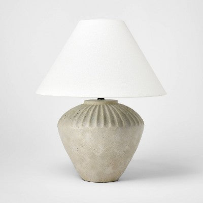  Ceramic Table Lamp Tan - Threshold™ Designed With Studio McGee