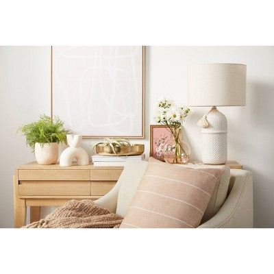 Large Assembled Ceramic Table Lamp White - Threshold™