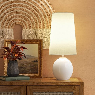  Marble Table Lamp Off-White - Threshold™