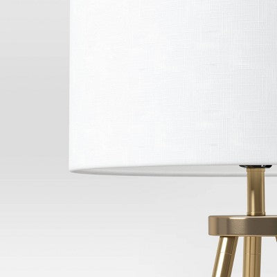  Ellis Tripod Floor Lamp Brass - Threshold™