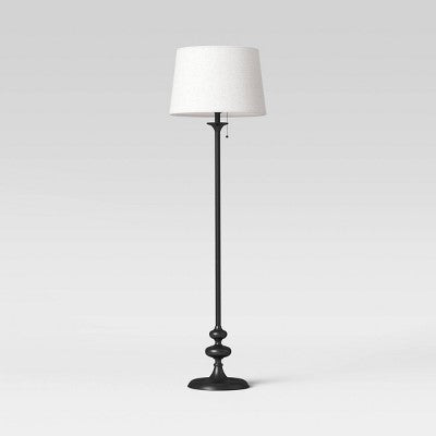  Londonberry Stick Floor Lamp Black - Threshold™