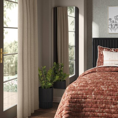  20" X 60" Infinity Full Length Mirror Black - Threshold™