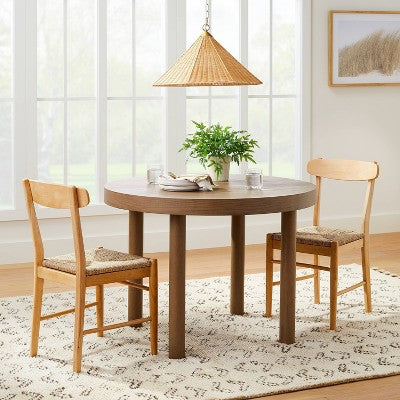  Tapered Rattan Ceiling Light Brown - Threshold™ Designed With Studio McGee