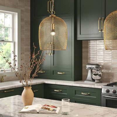  Machined Metal Ceiling Pendant - Threshold™