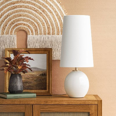  Marble Table Lamp Off-White - Threshold™