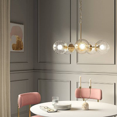  Glass Orb Ceiling Chandelier - Threshold™